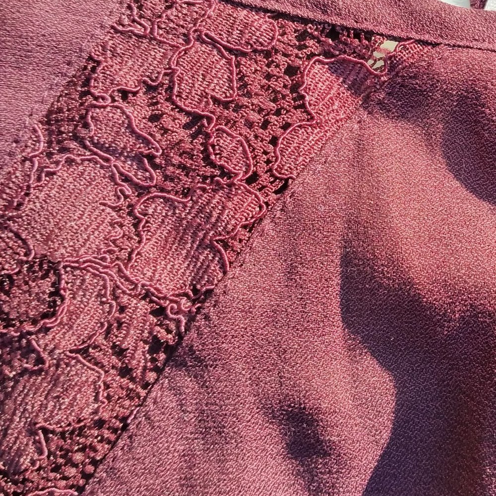 Free people Geometry Lesson peasant blouse Top - Picture 4 of 11